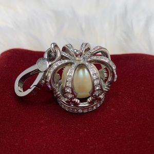 Juicy Couture Pearl Crown Charm